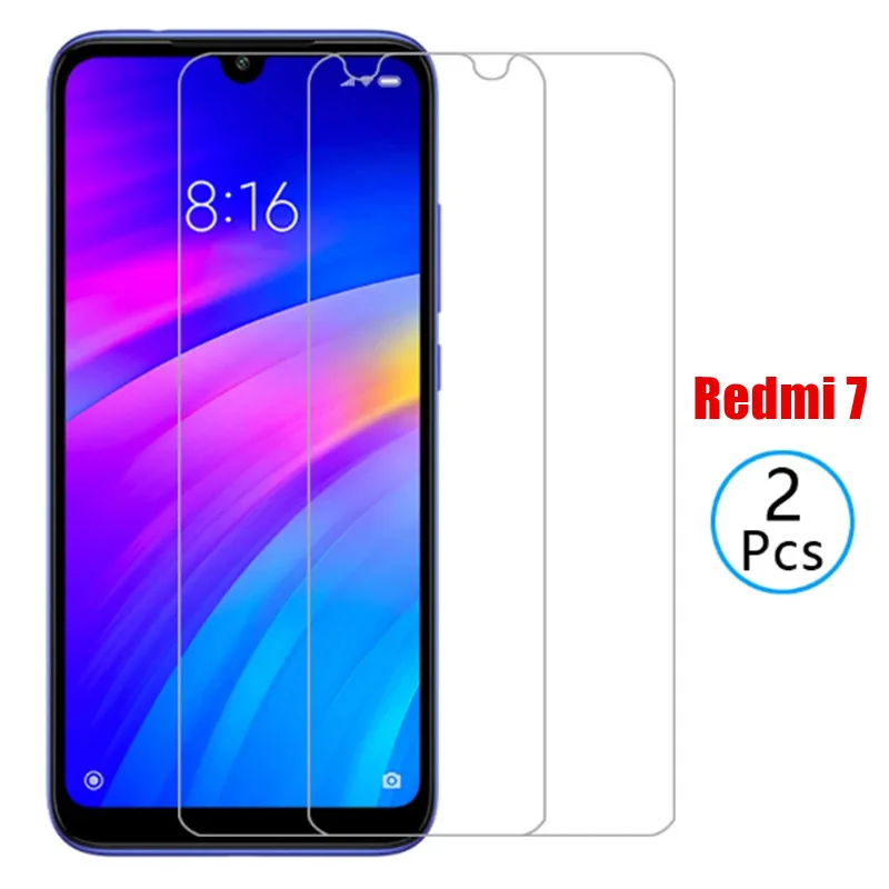 Защитное стекло для xiaomi redmi 7 Redmi закаленное 2 шт. | Мобильные телефоны и аксессуары