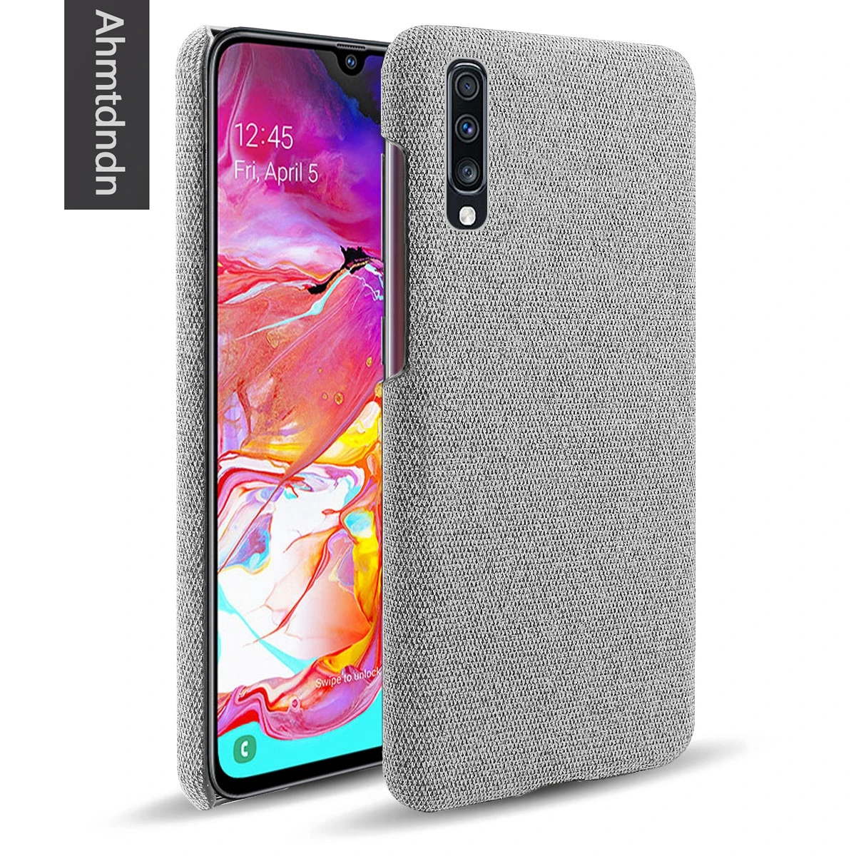 Тканевые Чехлы для Samsung Galaxy A10 A10S A20 A20E A20S A30 A40 A50 A51 A60 A71 A70 A70S A80 A90 5G тонкий ТКАННАЯ