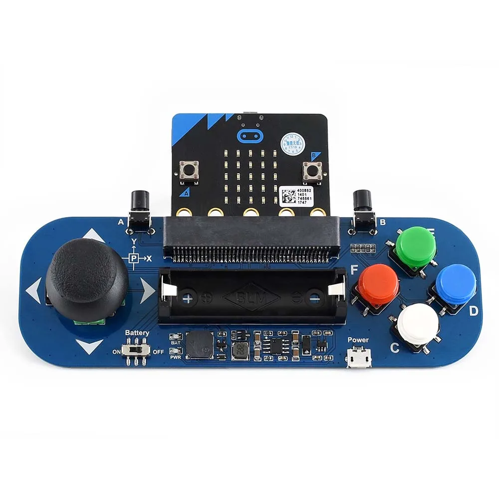 

5V Gamepad Expansion Module with Buzzer on board Joystick Button Board for Micro:bit Microbit