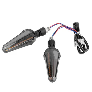 

Daytime running Turn signal lights Replacement 2pcs Motorcycle LED Brake