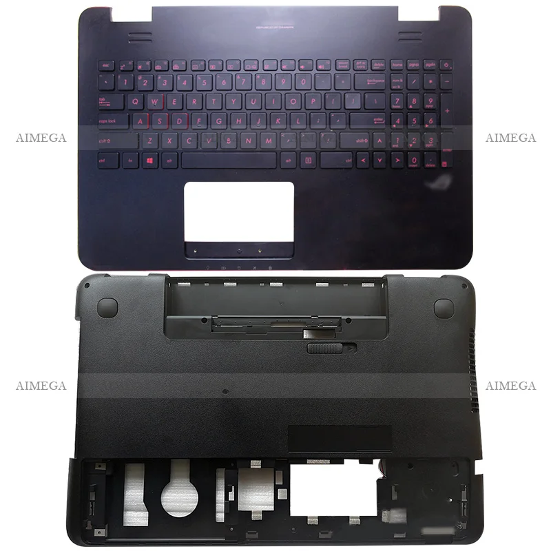 

NEW For ASUS N551 N551JK N551JA N551VW N551JW N551JB N551JM N551JQ Laptop Palmrest Upper Case US Backlit Keyboard/Bottom Case