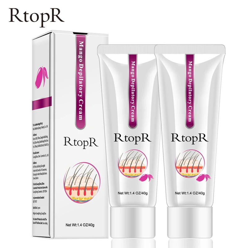 2pcs Mango Body Hair Removal Cream For Men And Women Hand Leg Hair