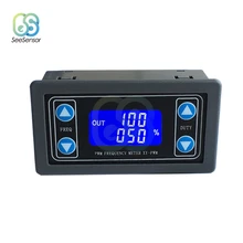 1Hz-150KHz LCD Digital Display PWM Pulse Frequency Duty Cycle Adjustable Signal Generator Module 1Hz-150KHz LCD Digital Display PWM Pulse Frequency Duty Cycle Adjustable Signal Generator Module