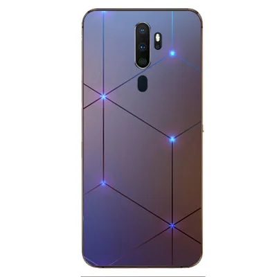 Для OPPO A5 чехол роскошный чехол из ТПУ и силикона чехол s для OPPO A9 задняя крышка телефона Funda Coque - Цвет: W66