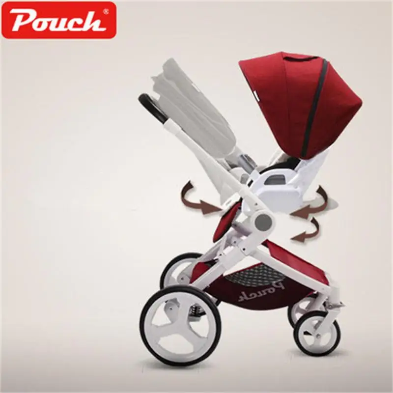 Сумка детская коляска P37High пейзаж детская коляска Kinderwagen sette трон детская складная прогулочная коляска для новорожденного