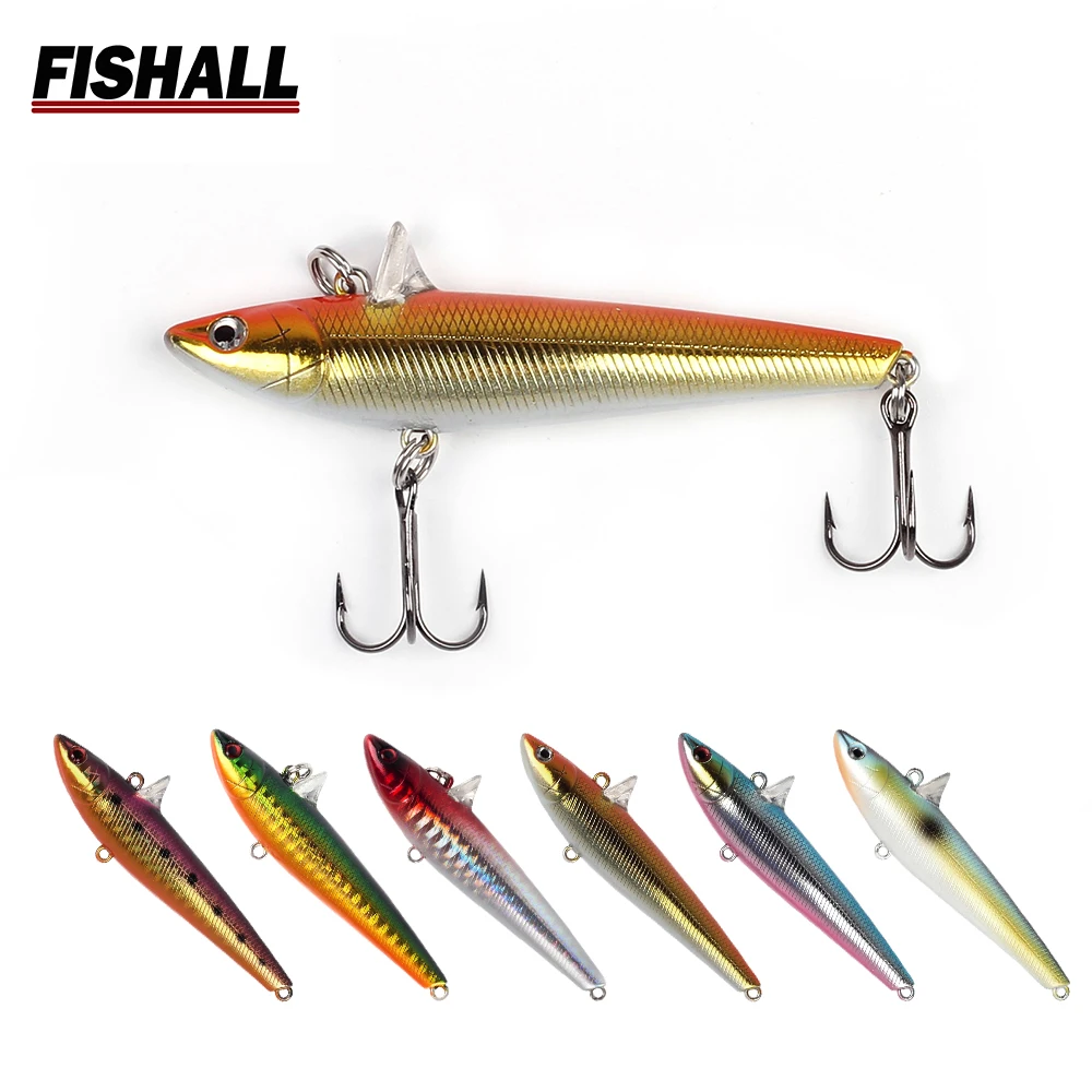 Rolling Bait Vibration Pencil Sinking Lure Wobbler 77mm 17g 100mm 30g 110mm 50g VIB Stickbait Hard bait for Ice Fishing hunthouse fishing pencil lure realis pencil 100mm 14 5g 65mm 5 5g floating top water wobbler stick bait for fishing doiphinfish