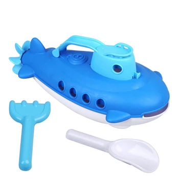 

Submarine Toy Baby Bath Toys Beach toys Boat with Spinning Rear Propeller Shower Bathtub Baby Kids toys for Children
