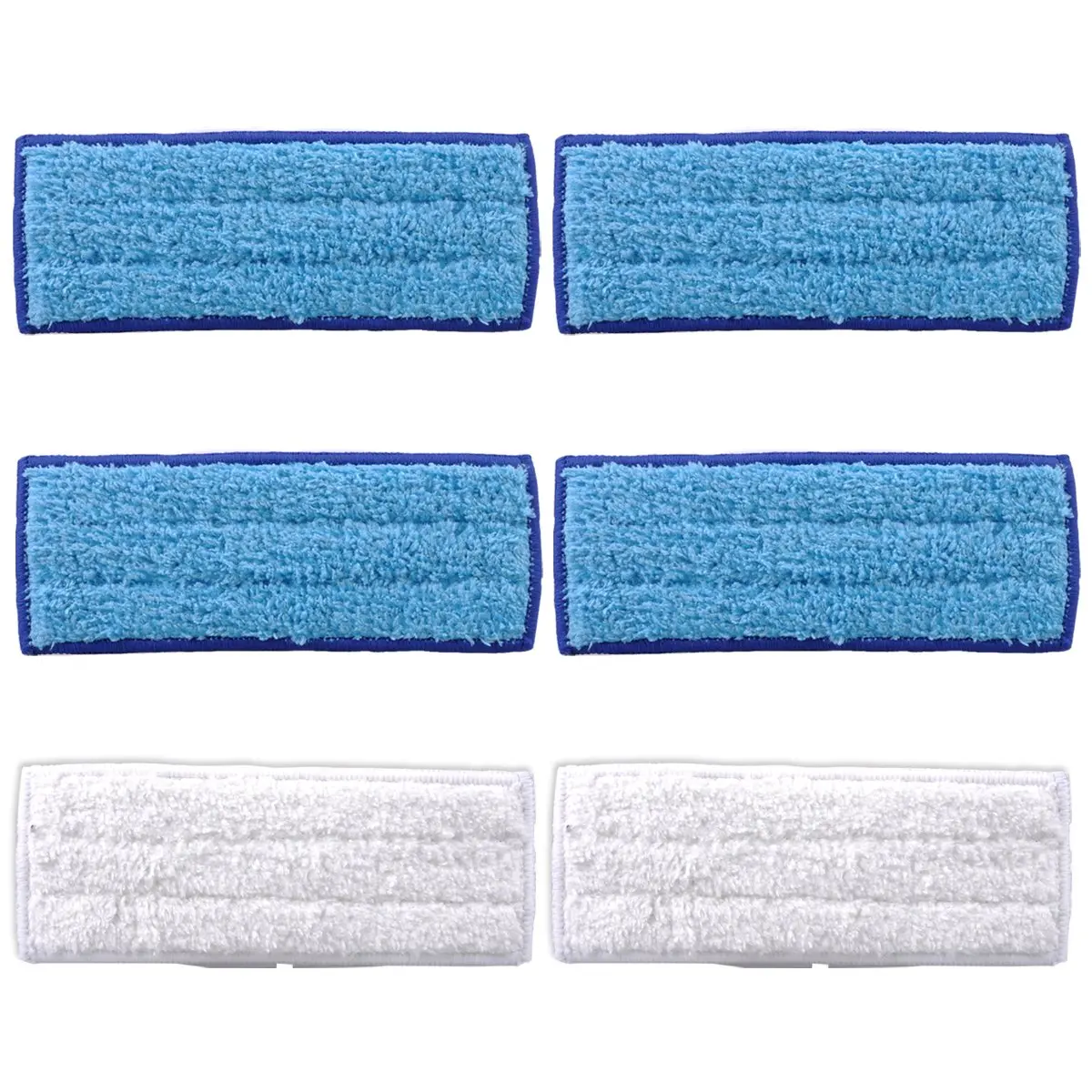 

Washable Mopping Pads for iRobot Braava Jet 240 241 Included (4 pcs Wet Pads, 2 pcs Dry Pads)