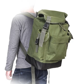 

Fishing Bag Large Capacity 70L Multifunctional Bag Backpack Outdoor Fishing Tackle Bag Canvas 45*32*22cm