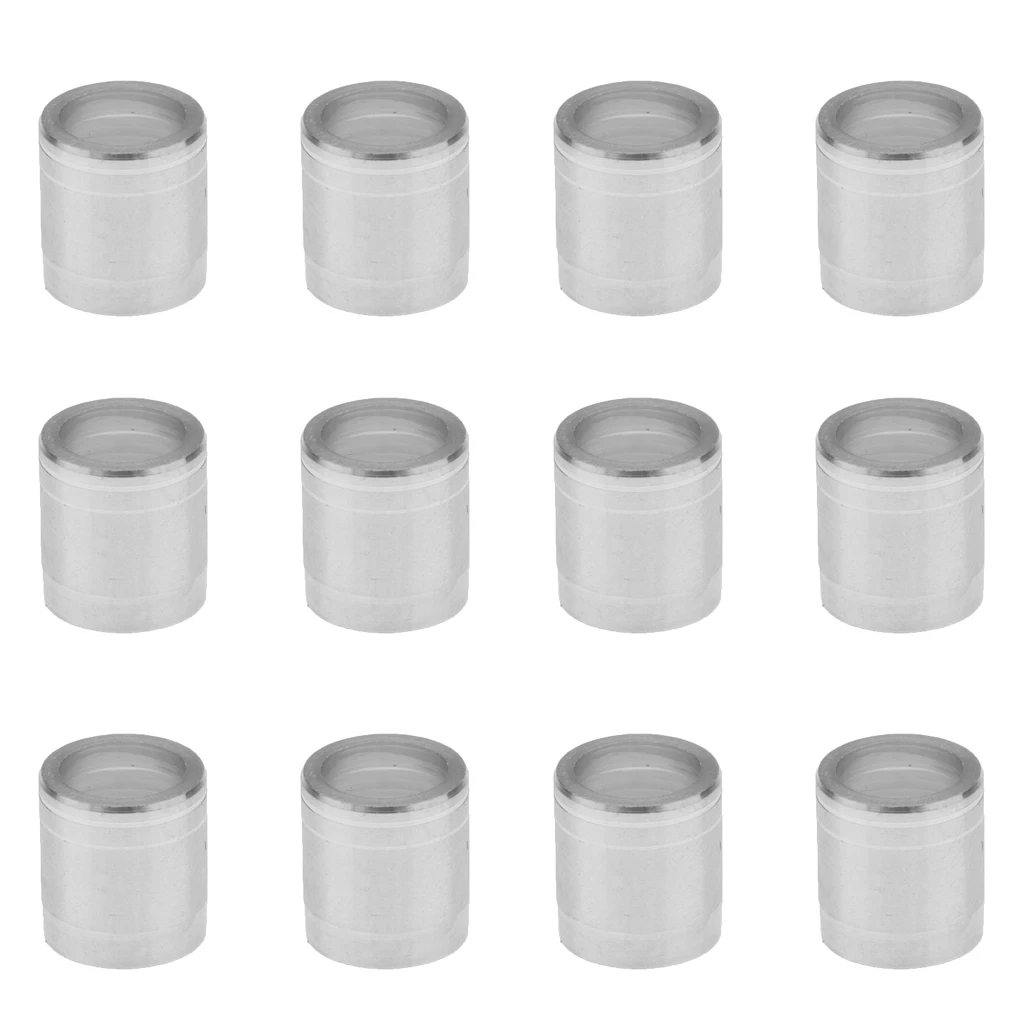 Archery Arrow Explosion-proof Ring For Outer Diameter 7.6mm Arrow Shaft, Set of 12 Various Color