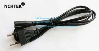 

NCHTEK 1.5M Euro Round Plug Power Cable,AC Power Cable Lead EU 2 Prong Figure 8 For Charger PS2 PS3 Laptop/Free shipping/12PCS