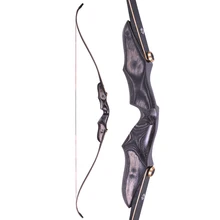 

20-50lbs Archery Recurve Bow 58" Bow and Arrows Takedown Bow ILF Interface Fitness Equipment for Hunting Shooting Accessories