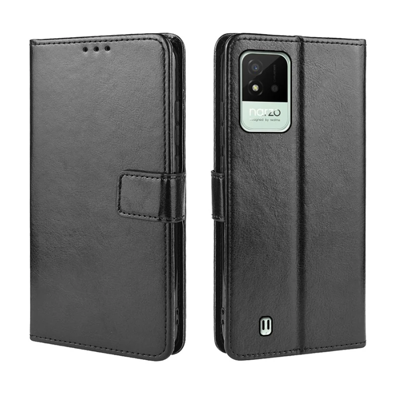 

Business Case For Realme Narzo 50i 30 A Pro 5G Cover For Realmi Narzo 50A Leather Case For Realme 8 7 Pro 8i 8S 5G RMX3381 Funda