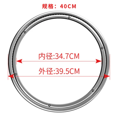 400MM 16INCH OD HQ SD01 40-120 см диаметр твердая нержавеющая сталь Lazy Susan поворотная пластина из нержавеющей стали подшипник Tabble поворотное основание - Цвет: 400MM 16INCH OD
