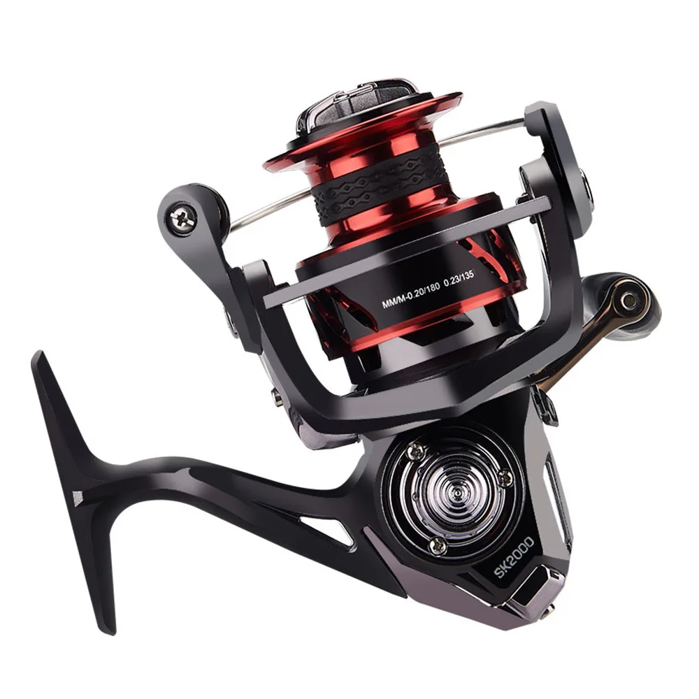 

Spinning Reel Ultra Light Hollow Design Metal Cup 5.7:1 5.1:1 Max Drag Power Wheel 2000-6000 Sea Saltwater Long Casting Fishing