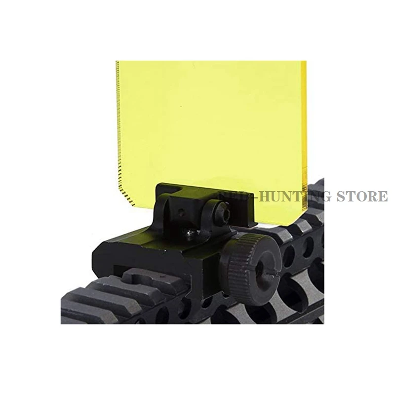 3mm Thick Optic Scope Foldable Lens Shield Protector Fit 20mm Rail Mount for Aim Sports Reflex Sight Slider Cover Rifle Airsoft | Спорт и