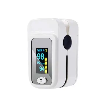 

Portable Fingertip Pulse Oximeter Blood Oxygen Saturation Monitor with LED Display