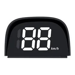Pantalla frontal portátil para automóvil, gps universal, medición de velocidad por satélite, instrumento de alerta temprana, hud, hud