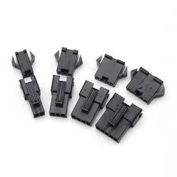 

200pcs 2/3/4/5Pin Male/Female Pin Header+Terminal+Housing Connector Kit With Box