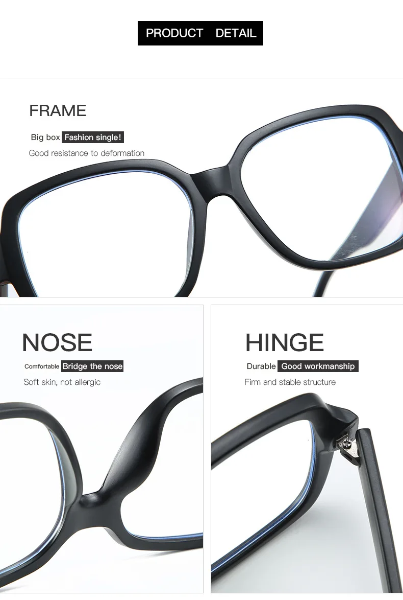 WHO CUTIE, синий светильник, блокирующая оправа для очков, для женщин и мужчин, фирменный дизайн, кристальная квадратная оправа, оптические прозрачные линзы, очки S132