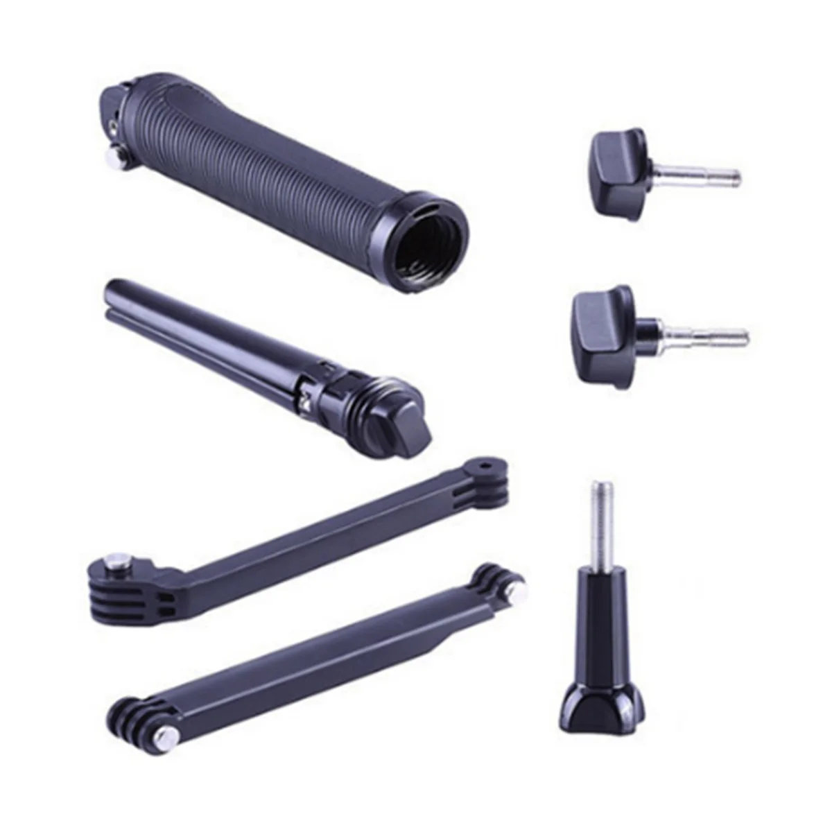 JRGK GoPro 3-Way Monopod ArmMount Регулируемая Подставка Кронштейн ручной захват 3 Way штативы для Hero 4/3+ 3 SJ4000 SJ5000 аксессуары