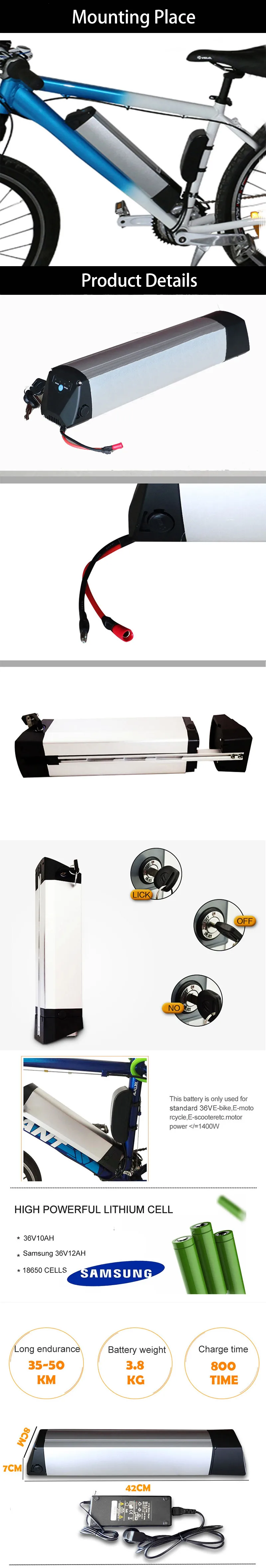 Best Bateria 36v Electric Bike Kettle Battery Lithium Battery 10AH Samsung 12AH Ebike Battery for Free Shipping Electric Bicycle 3 Best Bateria 36v Electric Bike Kettle Battery Lithium Battery 10AH Samsung 12AH Ebike Battery for Free Shipping Electric Bicycle 3