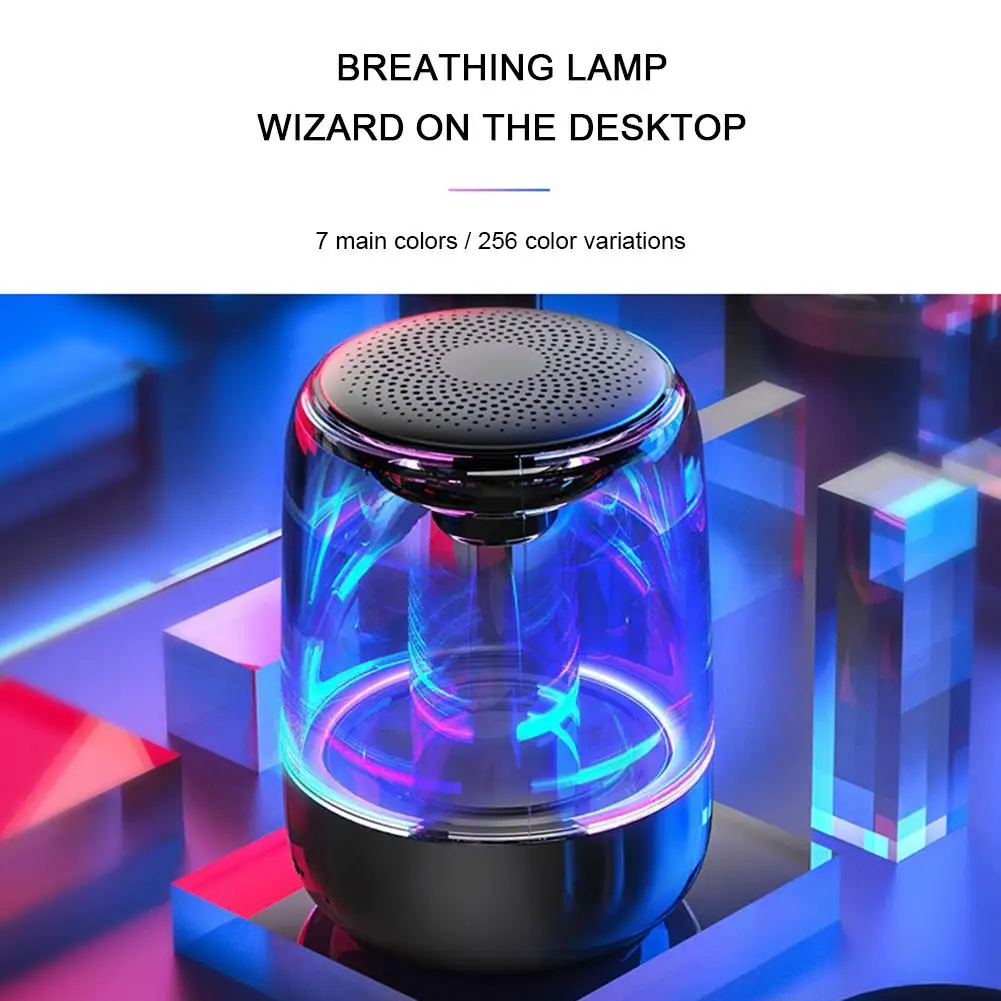 C7 TWS Bluetooth 5,0 динамик светодиодный светящийся сабвуфер 6D HiFi стерео беспроводной динамик портативный Bluetooth аудио для Android IOS