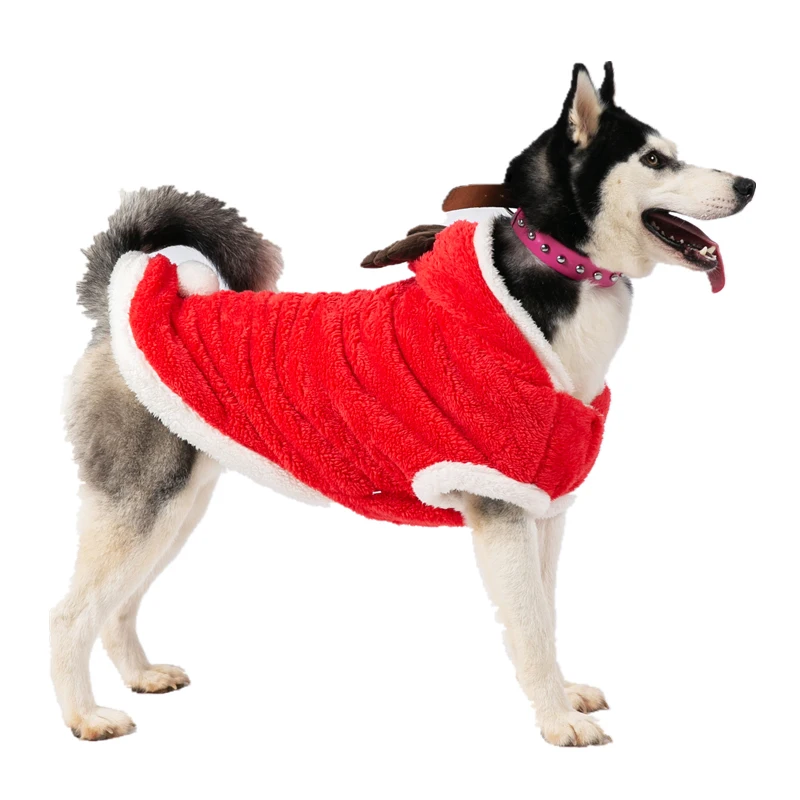 Dog Jackets Winter Christmass Christmas Clothes Samoyeds Big Dog