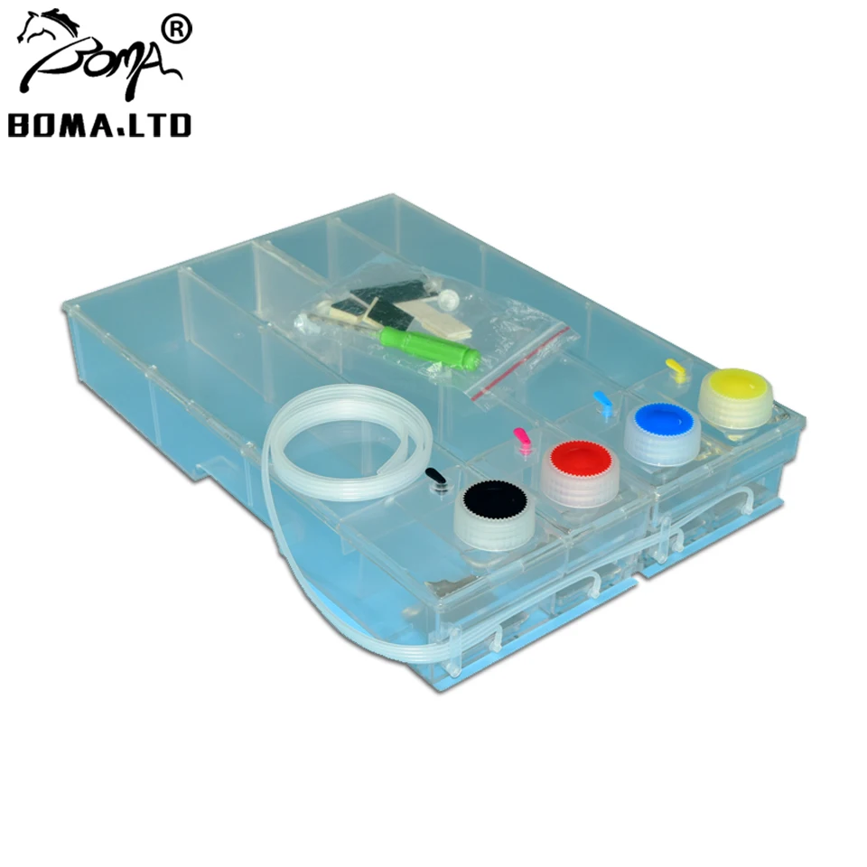Tanque de Tinta Contínua para hp Boma. 975xl 913 976 Ciss Pagewide 352dw 377dw 452dw - dn 477dw 552dw 577dw z Ltd 973xl 974xl 972xl - Imagem 3