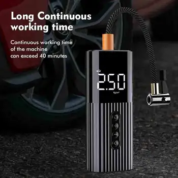 

Portable Inflatable Pump Air compressor Tyre Inflator Mini Multifunctional Digital Display Inflation Pump for Car Bicycle Balls