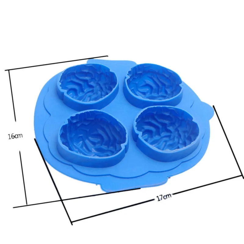 Whiskey Cocktail Big Ice Cube Tray 5 Holes Ice Cube Form Round Shaped Ice Ball Maker Silicone Ice Mold Bar Kitchen Accessories x
