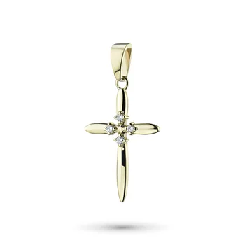 

Pendant made of yellow gold with diamond e0301pd11149500