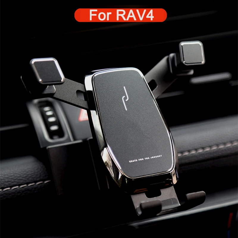 Phone Holder Mobile Phone Holder Gravity Car Phone Holder Dedicated Air Vent Mount Clip Clamp Mobile Phone Holder for Toyota RAV4 Accessories