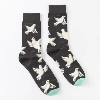 

MINAKU socks "Doves", size 36-41 (23-27 cm) 4437828