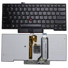 100% nuovo originale US/UK(GB) per ThinkPad Lenovo X1 Carbon 1a generazione X1 Carbon gen1 tastiera inglese retroilluminata per Laptop 04Y0786 04Y2953