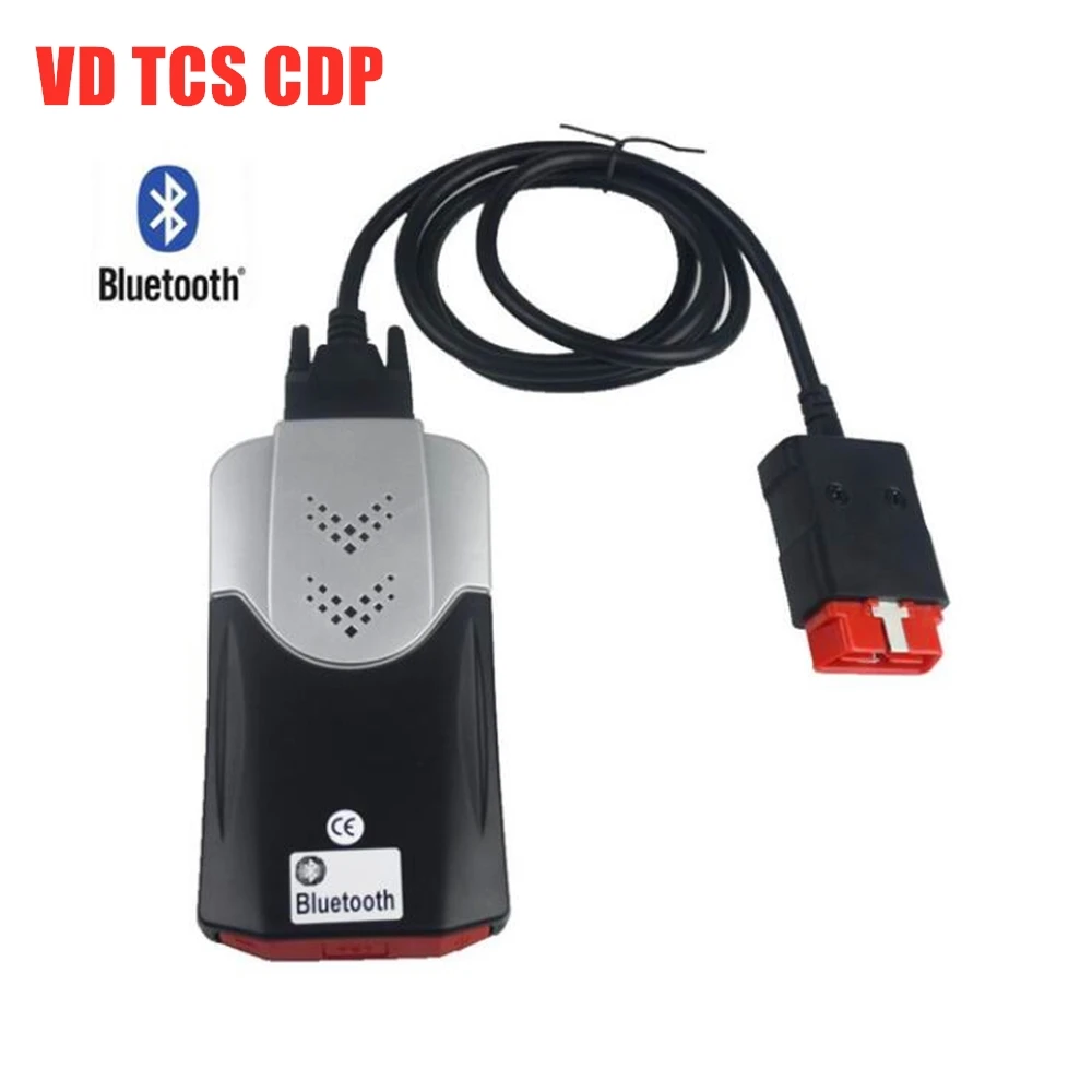 Новейший. R0/2015R3 с ключом для delphis VD DS150E C-D-P bluetooth автомобильный Грузовик vd tcs cdp pro для autocoms obd2 сканер