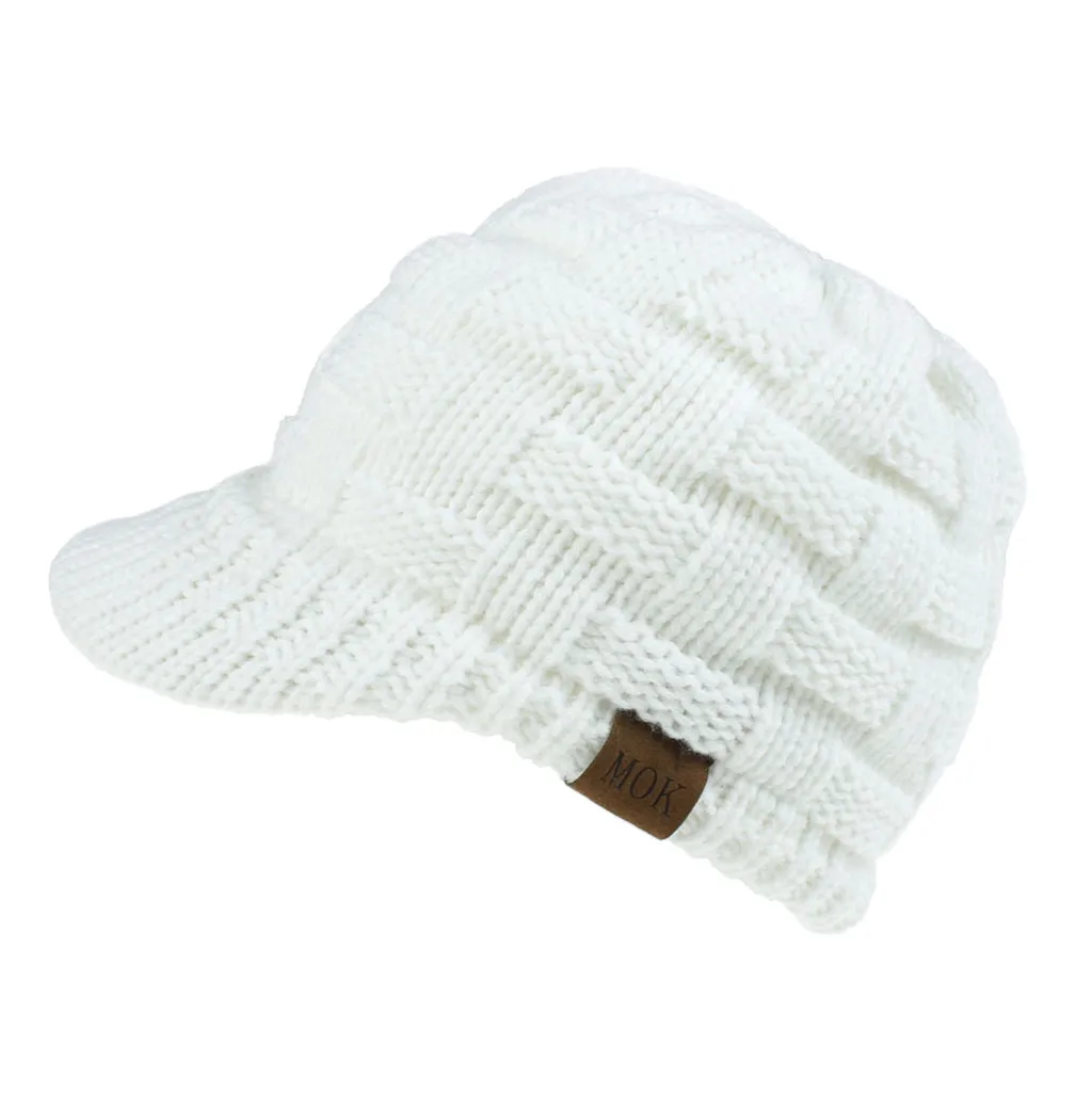 Новинка; Теплая зимняя Повседневная вязаная шапка для женщин и девочек; шапка для катания на лыжах