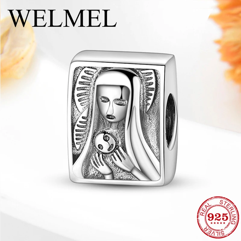 Mythological story 925 Sterling Silver God of Life Fine Beads for Jewelry Making fit Original Women Charm Bracelets DIY | Украшения и