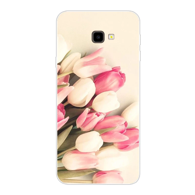 Для Funda samsung J4 Plus чехол 360 силиконовый матовый для samsung Galaxy J4 Plus sm j415 чехол для телефона J4 Plus 6,0
