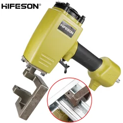 Pistola de perforación neumática Industrial de agujero redondo, alicates de quilla de acero ligero, alicates de perforación de esquina lateral, remachadora, alicates gratis