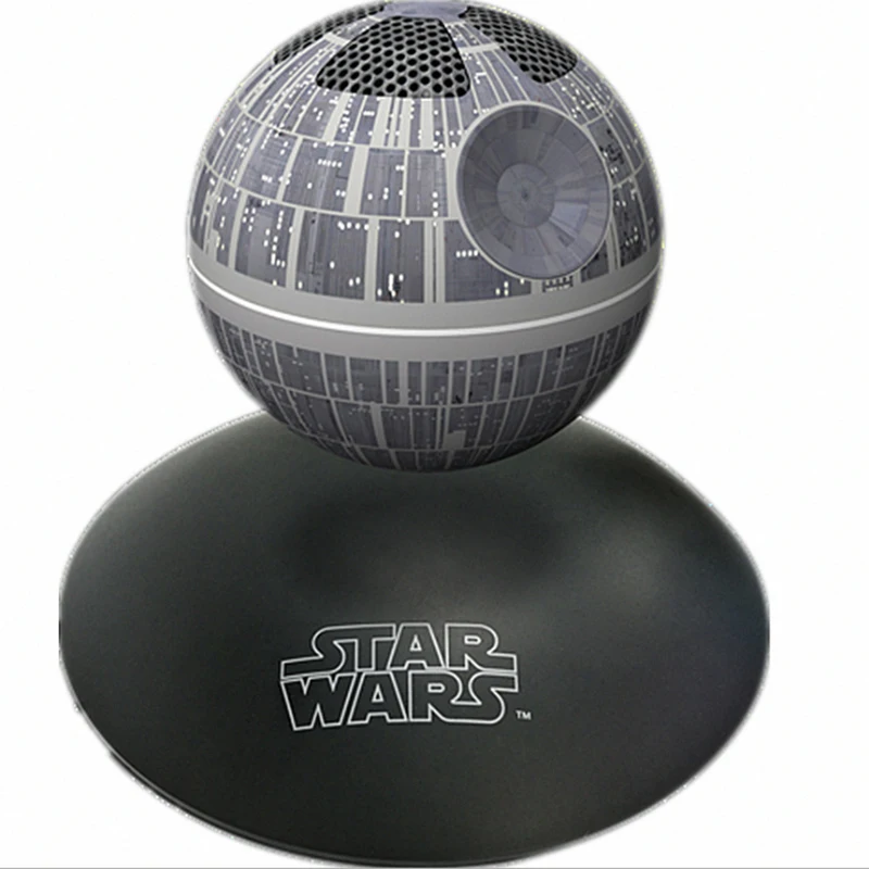 

Bluetooth wireless stereo rotating 360 degree Maglev Bluetooth speakers Star Wars STARWARS death star maglev speaker