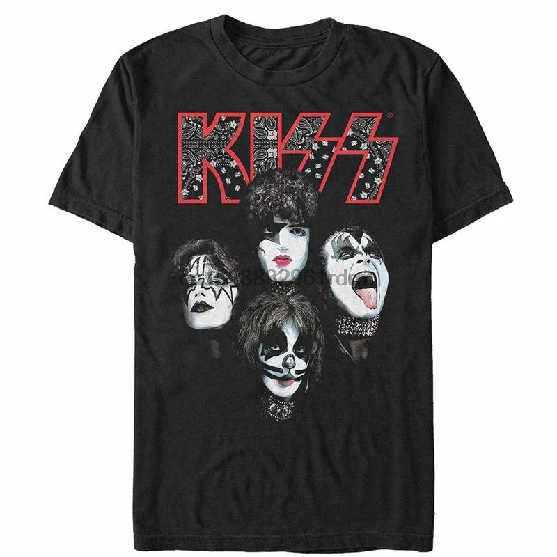 Одежда KISS Мужская хард рок футболка (2) | одежда