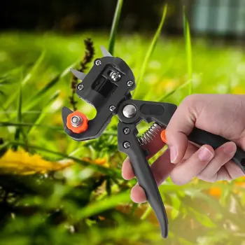 

Professional Garden Nursery Fruit Tree Grafting Knife Tool Pruner Cutting Tools Snip Secateur Machine Shears Branch Scissor