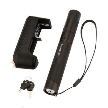 

Flashlight with charger green light 532nm 50MW output power Handy Powerful portable Flashlight