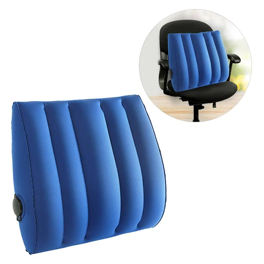 Портативная надувная воздушная подушка с ТПУ покрытием, поясничная поддержка, подушка для шеи, поясные подушечки, подушка для сиденья, для путешествий, отдыха в офисе