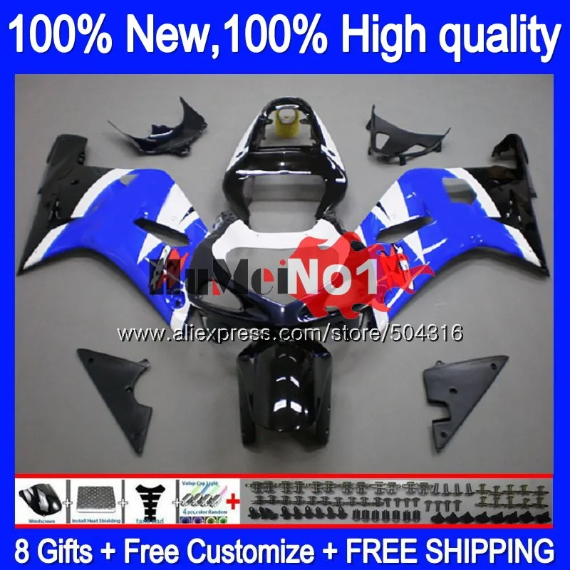 Средства ухода за кожей для SUZUKI GSXR 1000 GSX-R1000 GSXR1000 1000CC 19MC. 45 завод синий GSXR-1000 K2 GSX R1000 2000 2001 2002 00 01 02 обтекателя