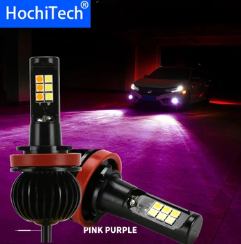 

LED Front fog light bulbs lights for Volkswagen golf 4 5 6 7 polo tiguan CC Passat touran Beetle Sharon Scirocco T-Roc