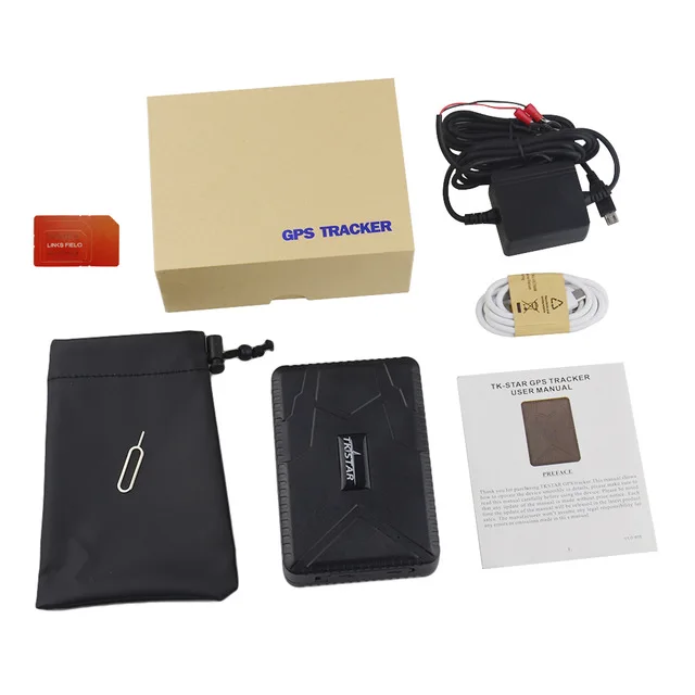 with free card 4 3g Автомобильный gps трекер TK915-3g gps-локатор для слежения за автомобилем с водонепроницаемым сильным магнитом добавить дистанционно голосовой монитор режим сна - Цвет: with free card 4