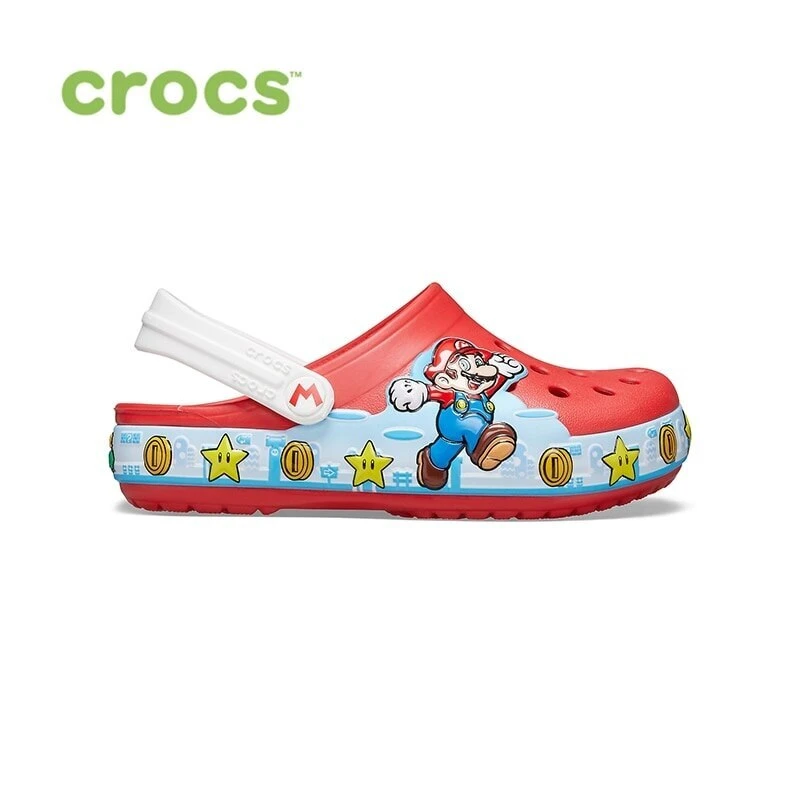 Crocs crocsfl Super Mario luces niños para niños/niñas niños TmallFS Zapatos Zapatillas de goma zuecos para los niños Crocs para niños zapatos de niños zapatos niños|Pantuflas y zuecos| - AliExpress