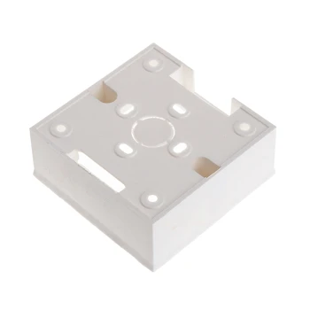 

New 86X86 PVC Junction Box Wall Mount Cassette For Switch Socket Base